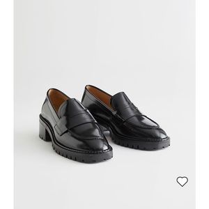 & OTHER STORIES chunky platform penny loafers
